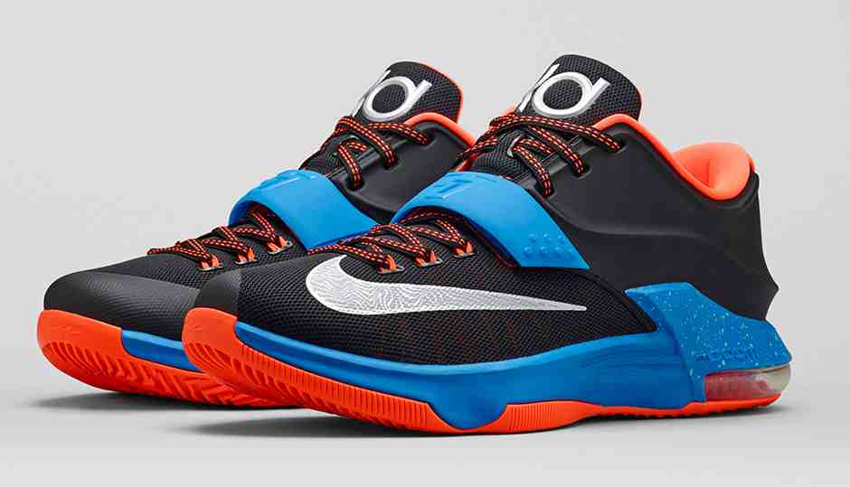 kd 7 blue and orange cheap online