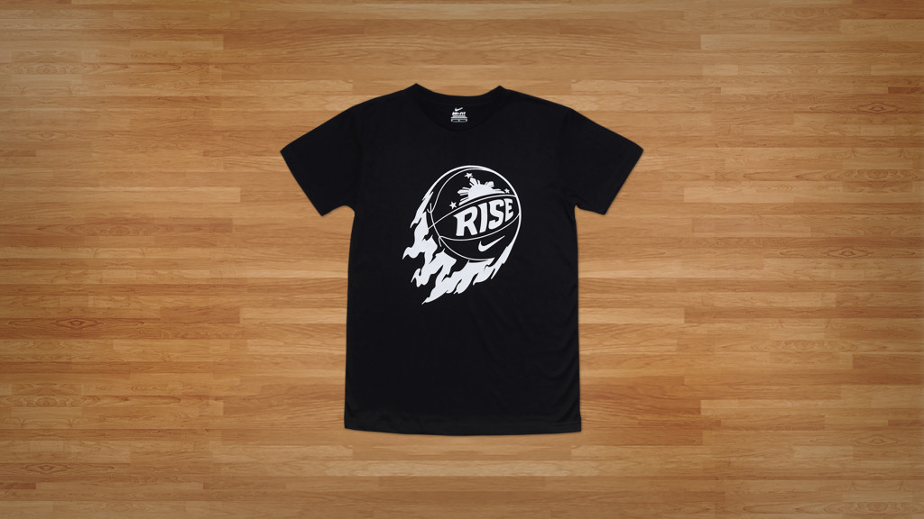 Nike Rise Collection_Black tee