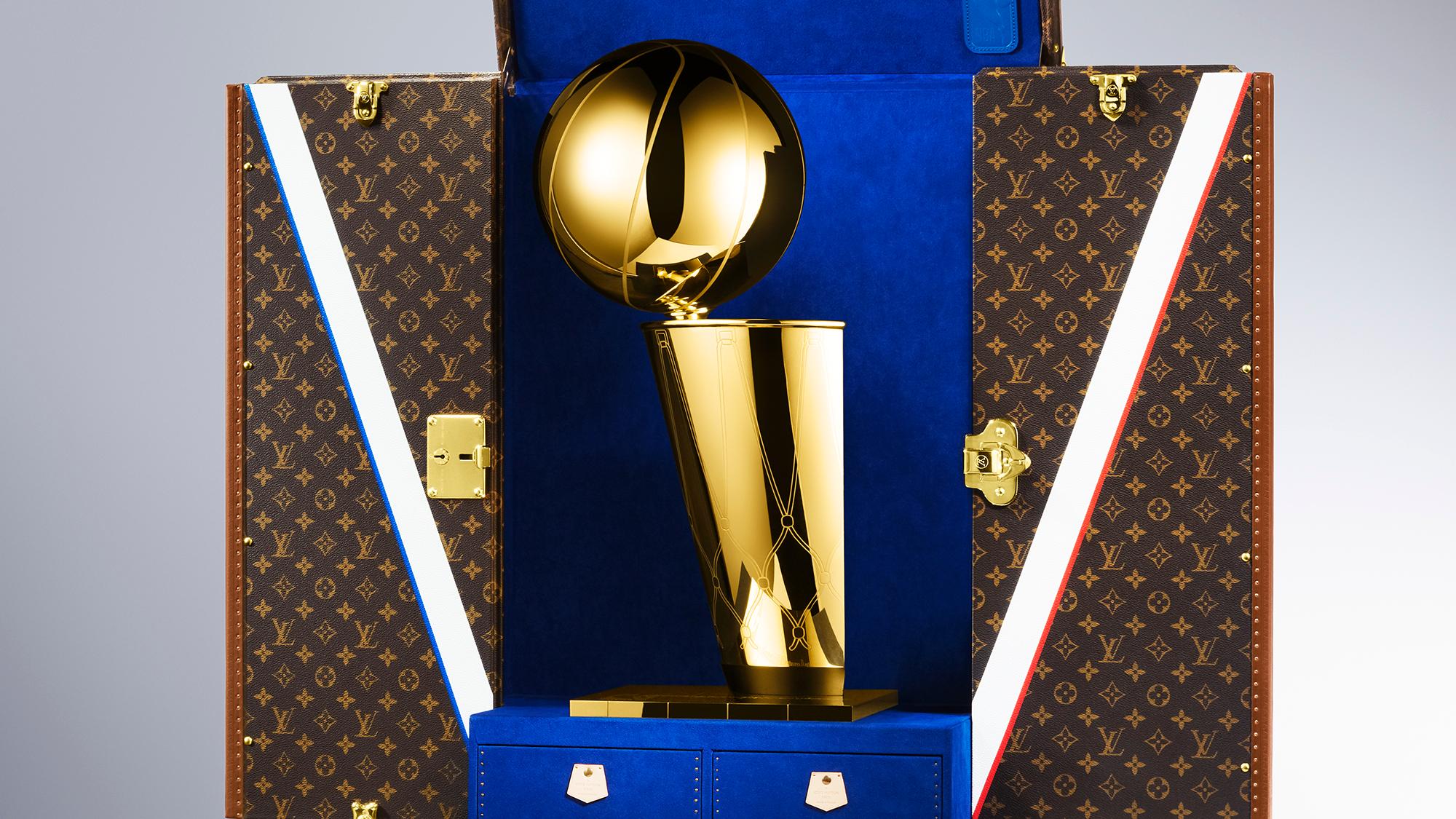 Louis Vuitton and NBA Announce Global Partnership with Exclusive Trophy Travel Case | Kickspotting